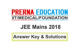 jee main 2018 answer key 2018